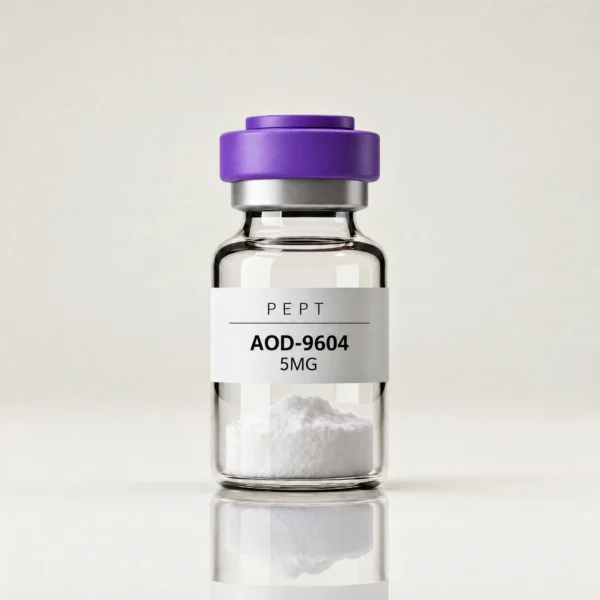 AOD-9604 5mg research peptide vial